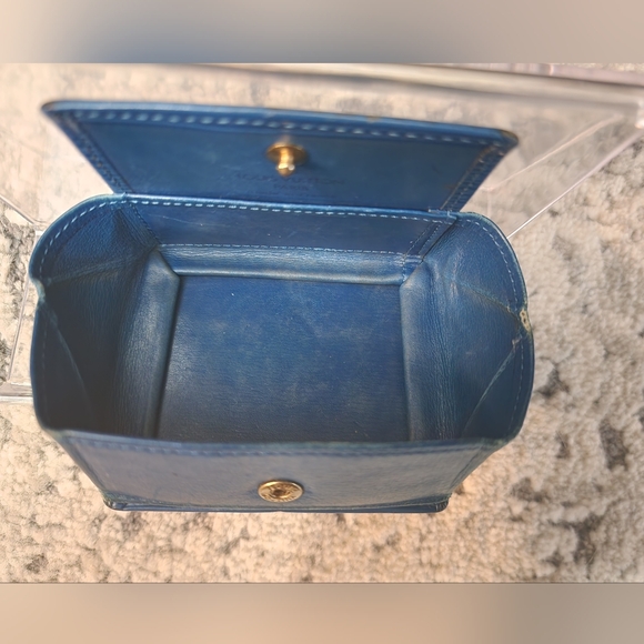 Louis Vuitton Blue Epi Boite Coin Purse - Picture 3 of 8